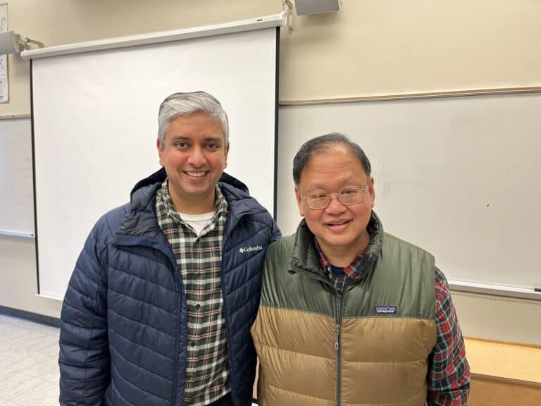 Ketan and Albert at SFSU 2025