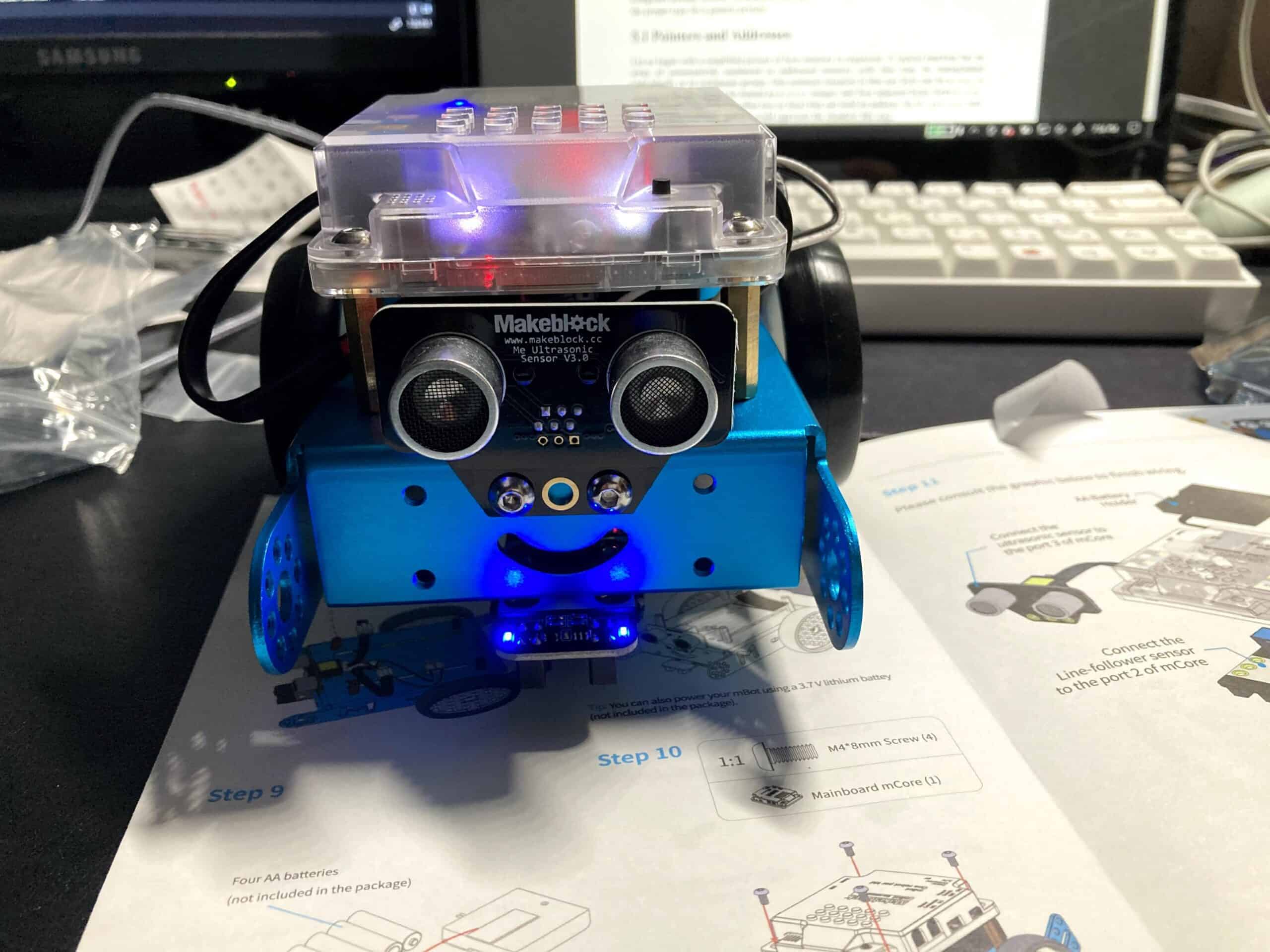 mBots issued to enrolled students